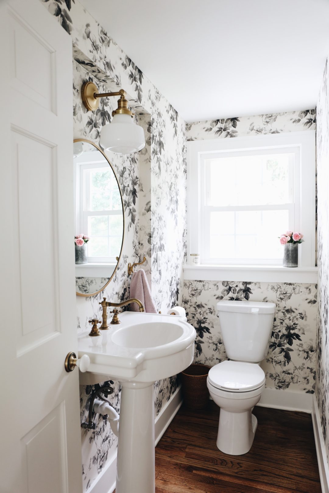 Bathroom Reno + Wallpaper Forever